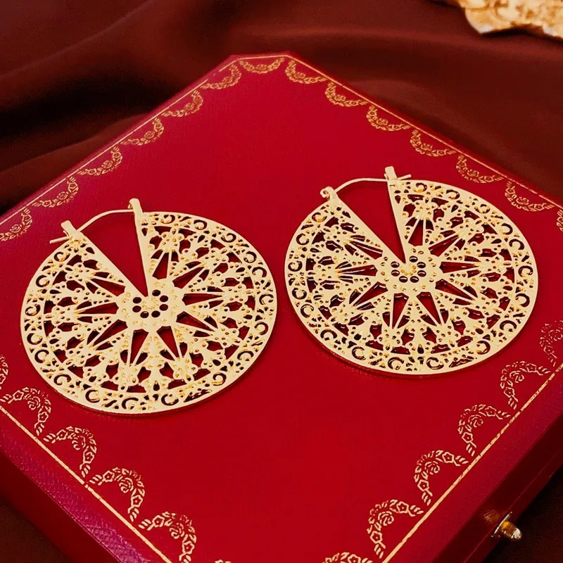 Solstice Filigree Hoops