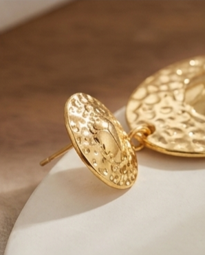 Golden Aura Statement Drops
